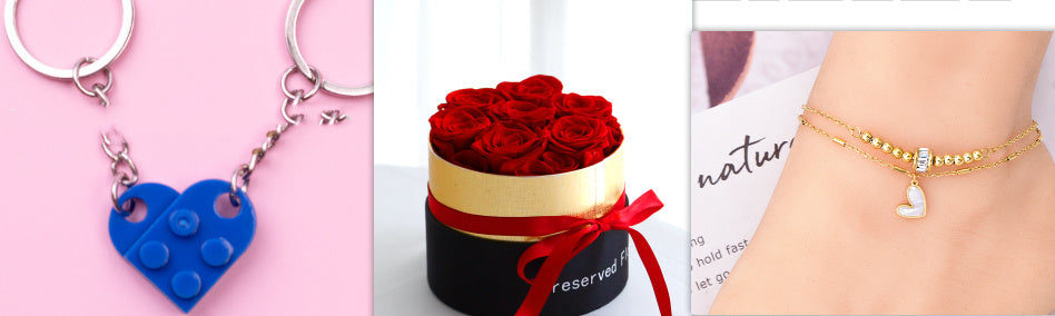 Longlife Rozen Geschenkbox — Eeuwige Rozen in Luxe Verpakking