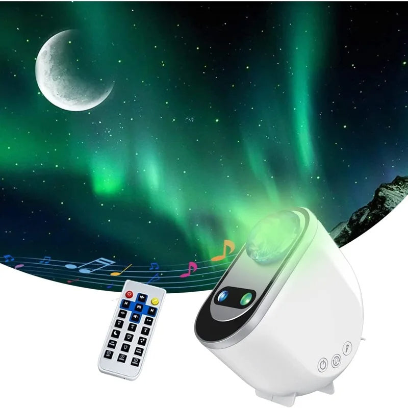Galaxy Projector Nachtlamp met Bluetooth Speaker | Sterrenhemel LED