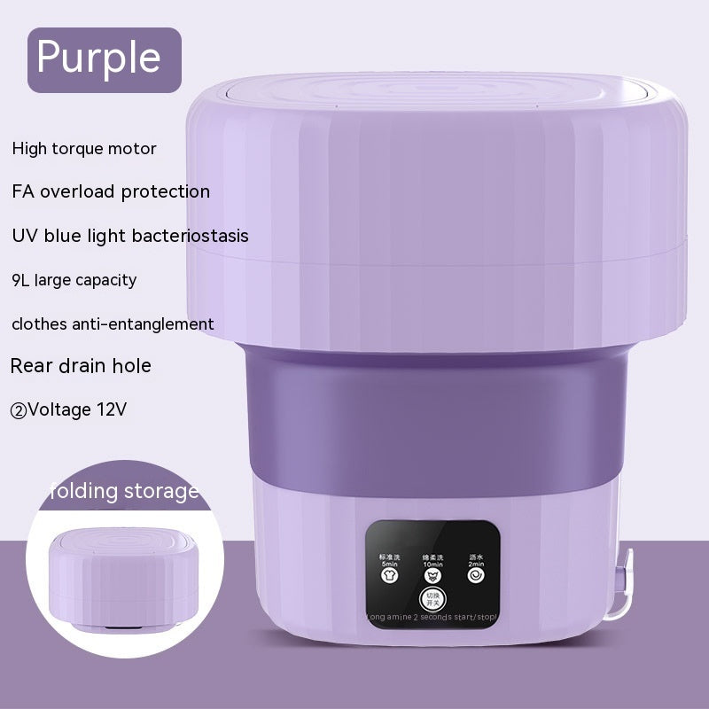 Compact Clean Opvouwbare Wasmachine