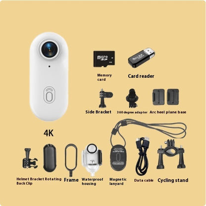 Mini Bodycam 4K Waterdicht | Nachtzicht & Breedhoek | IP67/IP68