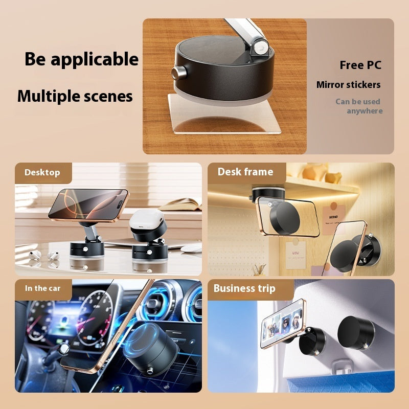 Opvouwbare Magnetische Vacuüm Telefoonhouder