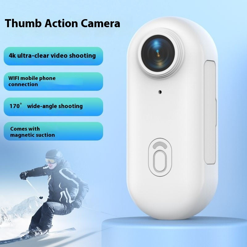 Mini Bodycam 4K Waterdicht | Nachtzicht & Breedhoek | IP67/IP68