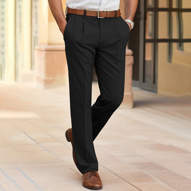 Stretch Pantalon Heren | Slim & Comfortabel voor Kantoor en Vrije Tijd