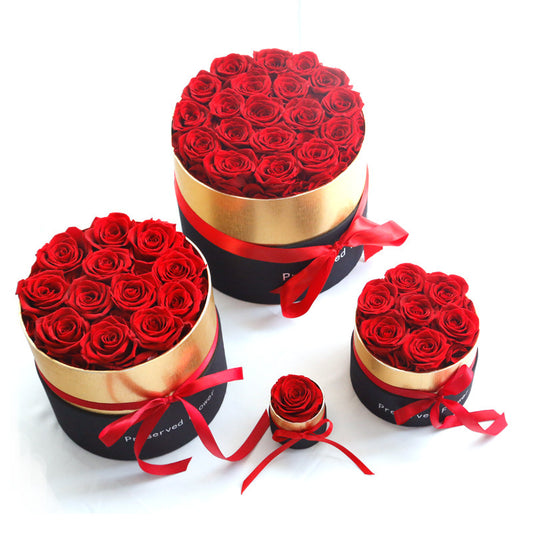 Longlife Rozen Geschenkbox — Eeuwige Rozen in Luxe Verpakking