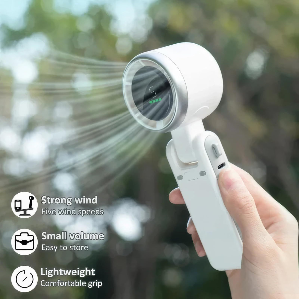 Draagbare Handventilator
