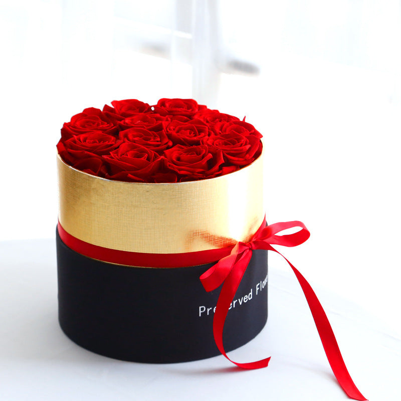 Longlife Rozen Geschenkbox — Eeuwige Rozen in Luxe Verpakking