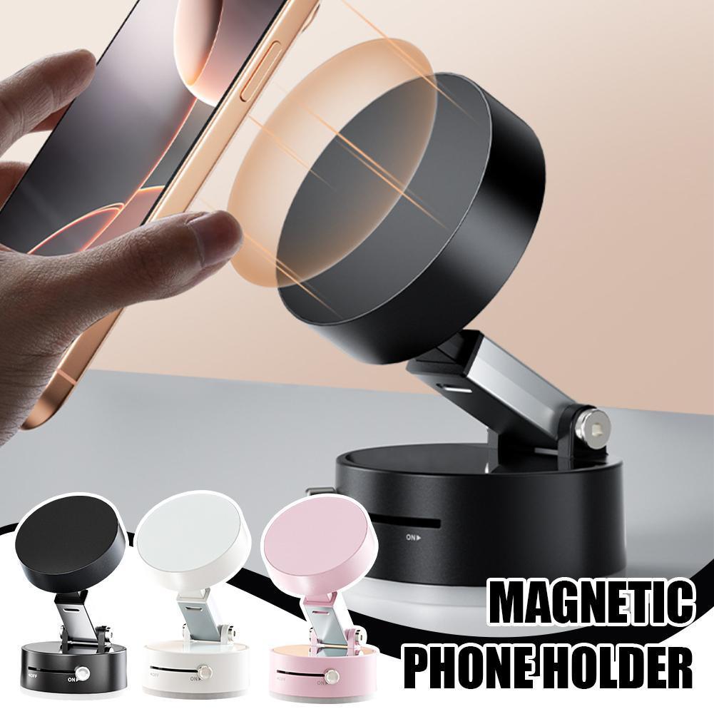 Opvouwbare Magnetische Vacuüm Telefoonhouder