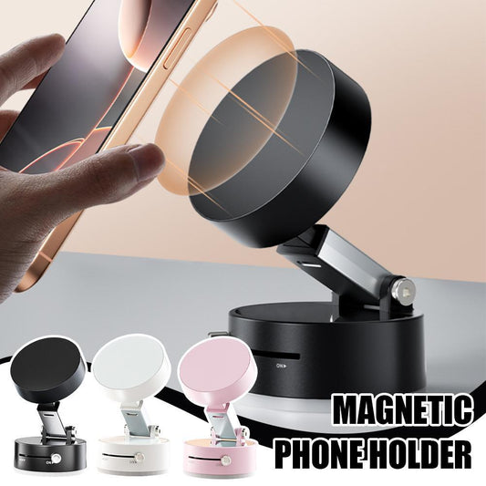Opvouwbare Magnetische Vacuüm Telefoonhouder