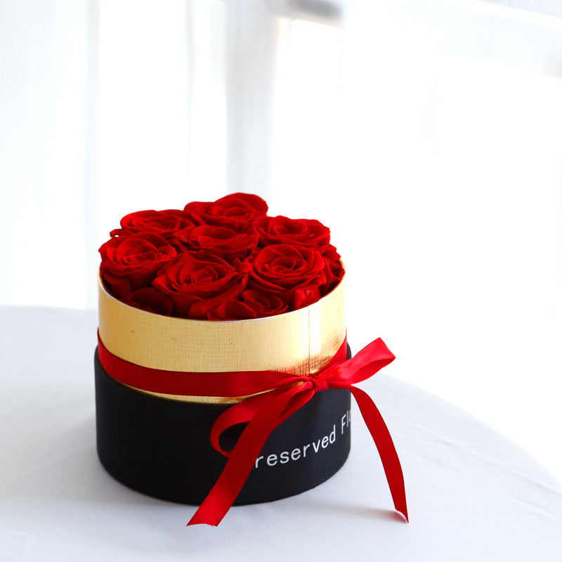 Longlife Rozen Geschenkbox — Eeuwige Rozen in Luxe Verpakking