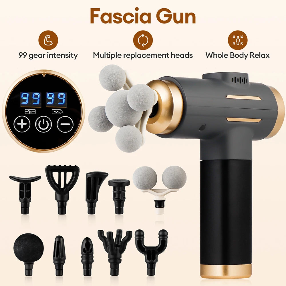 Professioneel Massagepistool - Fascia Gun