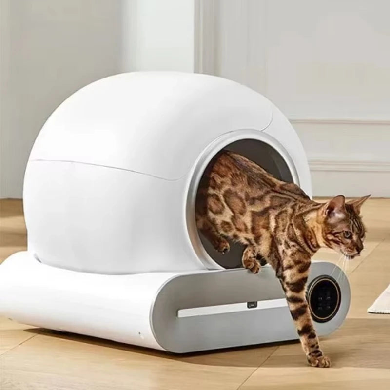 Automatische Kattenbak - Zelfreinigende Kattenbak - Slimme Kattenbak met App-bediening