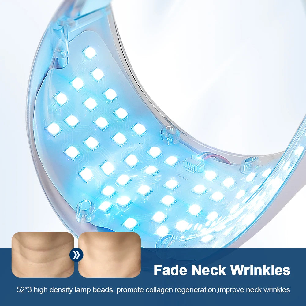 7-in-1 LED Lichttherapie Gezichtsmasker | Draadloos Anti-Aging & Skincare Masker