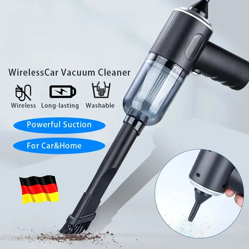 2-in-1 Draadloze Autostofzuiger & Luchtblazer