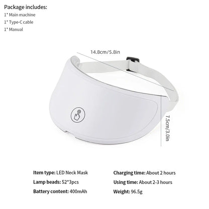 7-in-1 LED Lichttherapie Gezichtsmasker | Draadloos Anti-Aging & Skincare Masker
