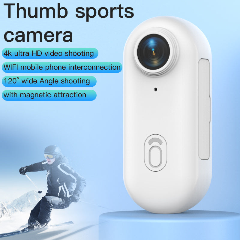 Mini Bodycam 4K Waterdicht | Nachtzicht & Breedhoek | IP67/IP68