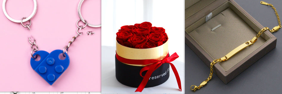Longlife Rozen Geschenkbox — Eeuwige Rozen in Luxe Verpakking