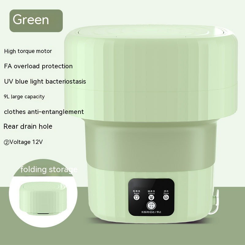 Compact Clean Opvouwbare Wasmachine