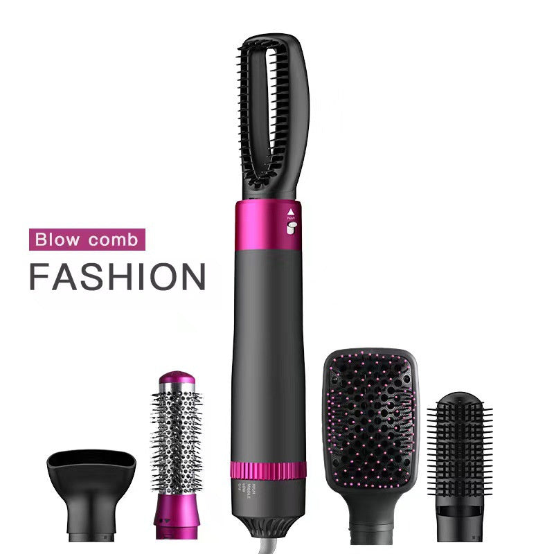 Professionele 5-in-1 Haarstyler – Drogen, Stijlen & Krullen in één